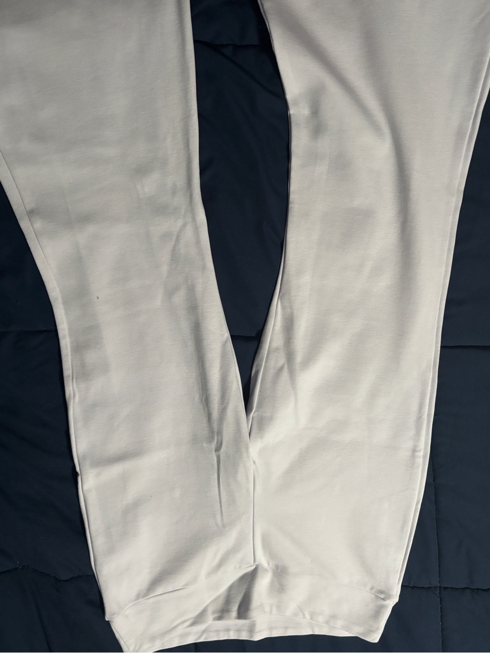 White flare Leggings